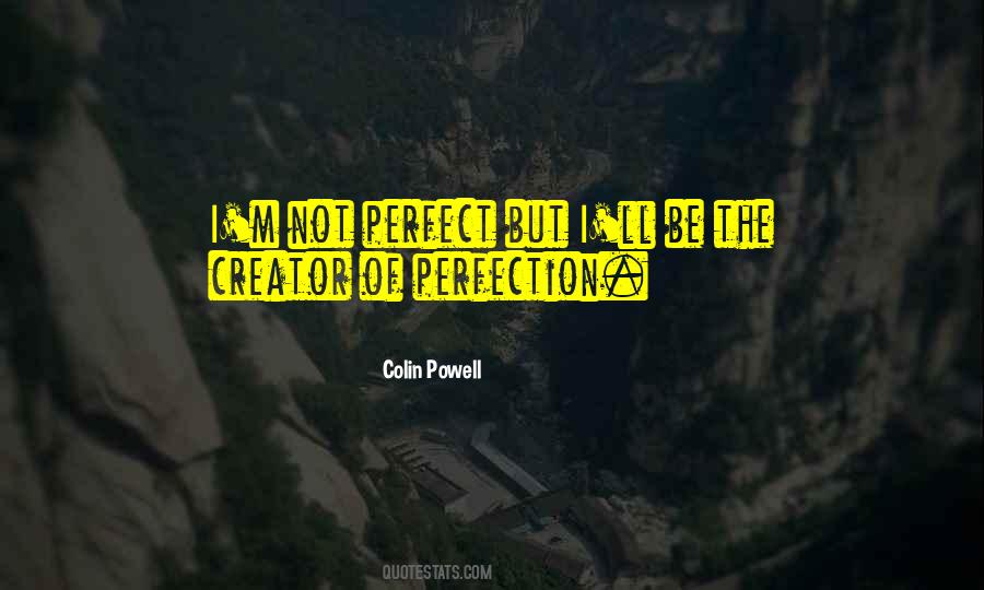 Not Perfection Quotes #545763