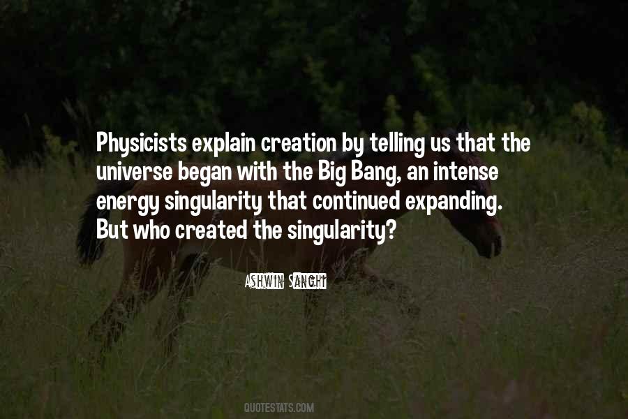 Universe Creation Quotes #1319559