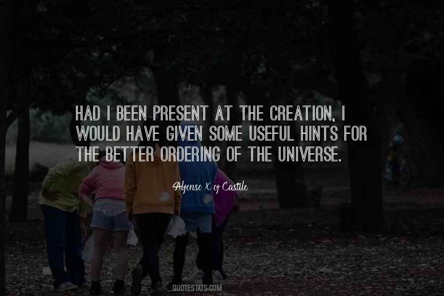 Universe Creation Quotes #1792421