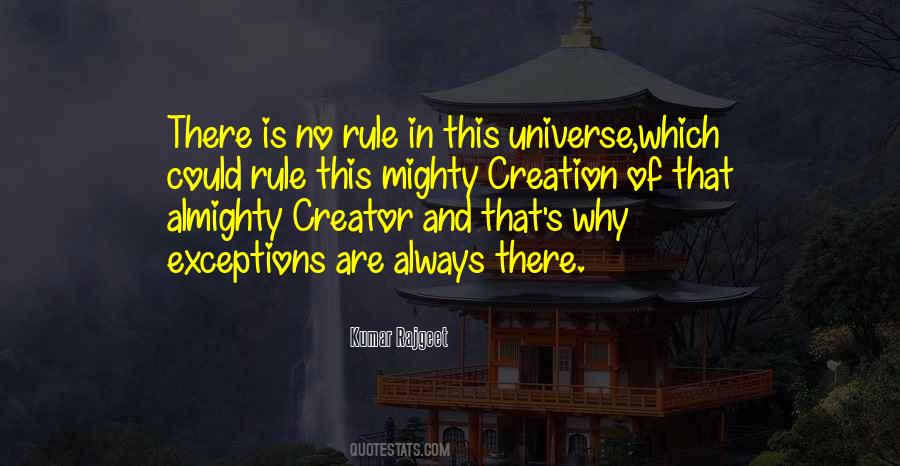 Universe Creation Quotes #1809858