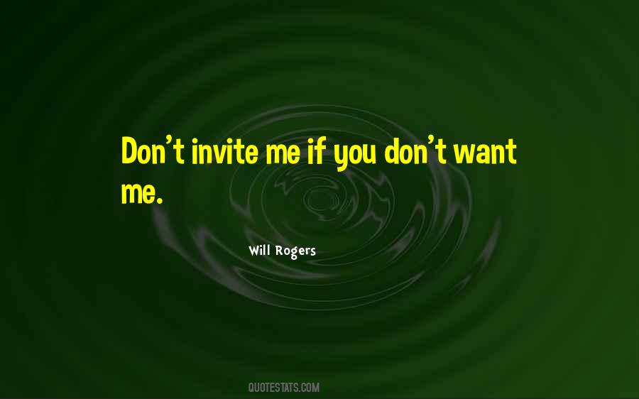 Don't Want Me Quotes #1504028