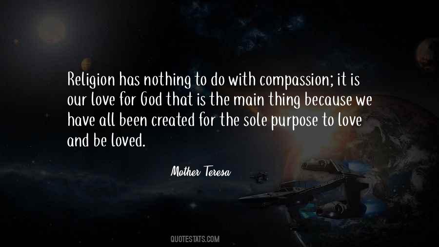 Love Is Religion Quotes #1482595