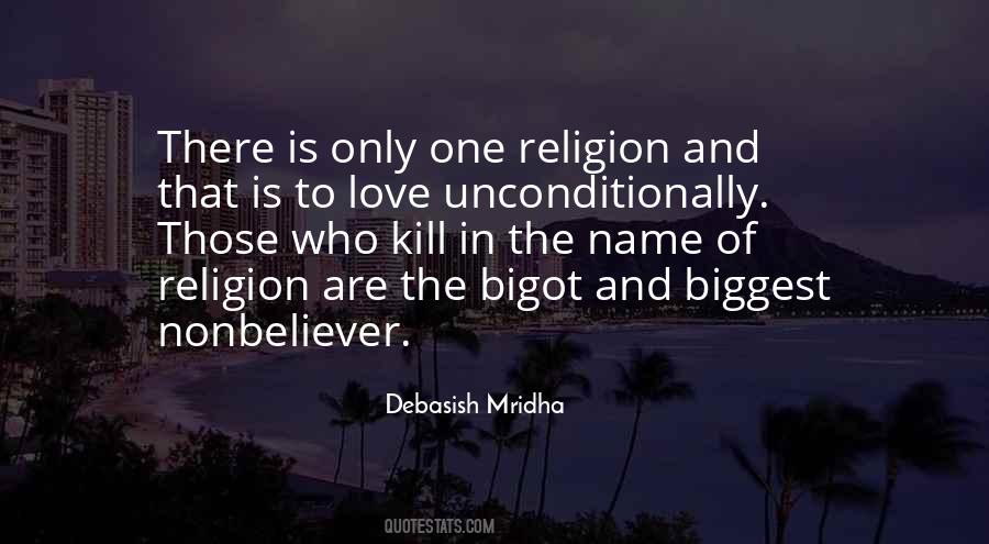Love Is Religion Quotes #1677223