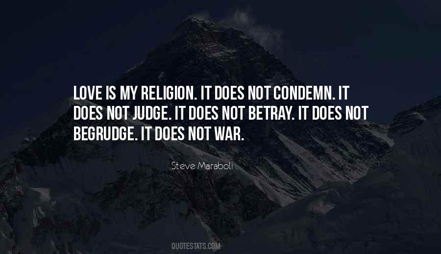 Love Is Religion Quotes #618011