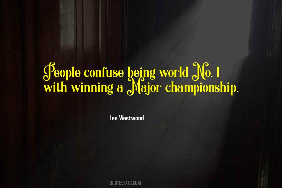 Winning Championship Quotes #168233