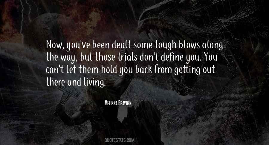 Don't Want To Hold You Back Quotes #91681