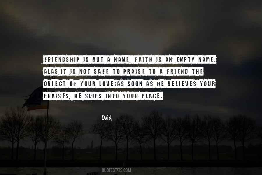 Friend Believe Quotes #1599187