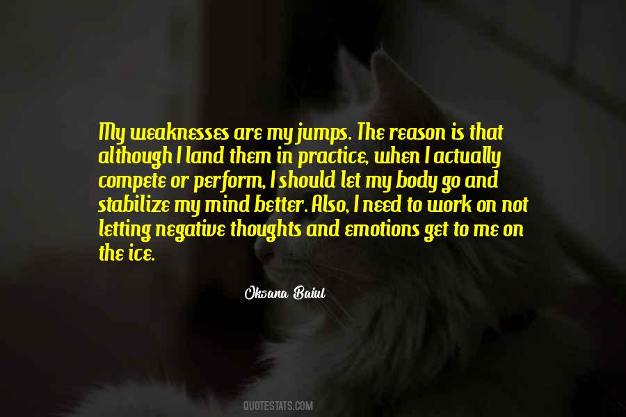 Letting Go Of Negative Thoughts Quotes #1300138