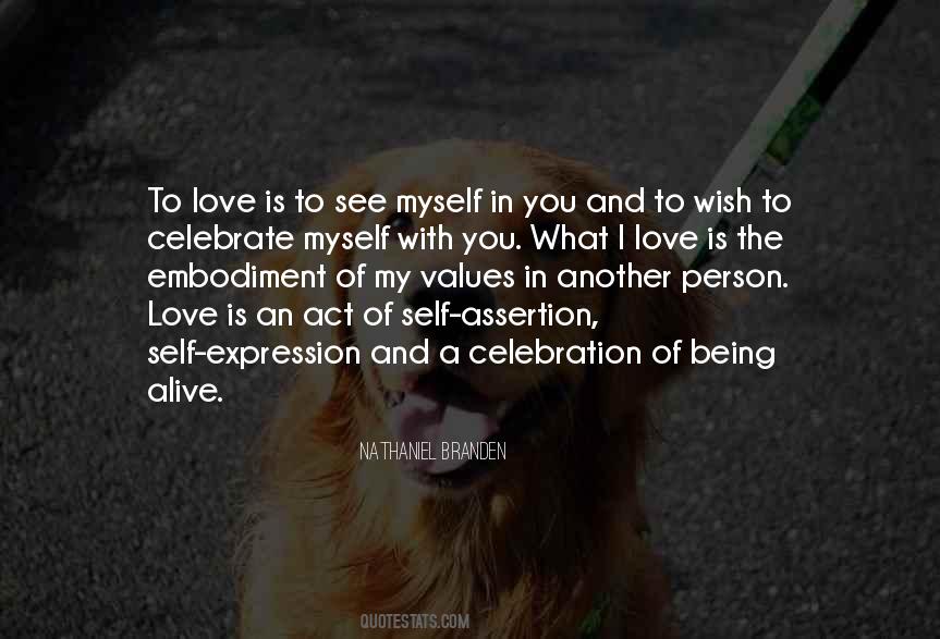 Self Celebration Quotes #1404701