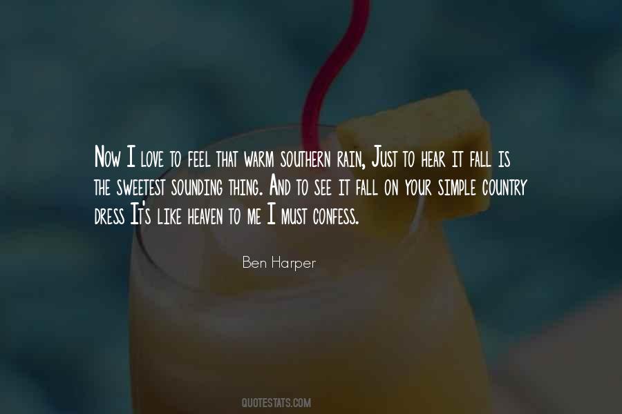 Rain Heaven Quotes #1665487