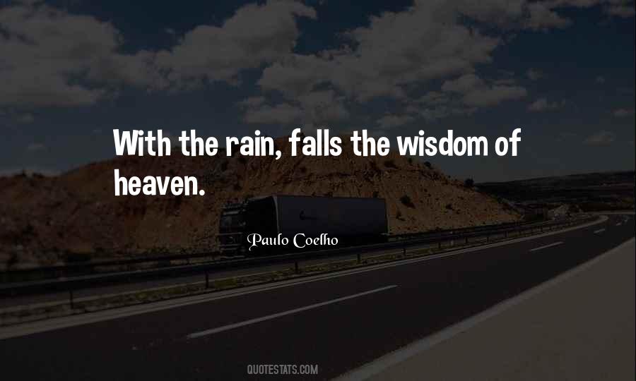 Rain Heaven Quotes #172251