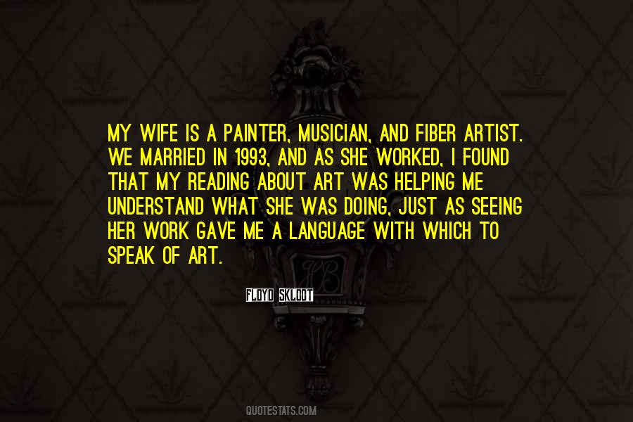 Married To A Musician Quotes #1630274