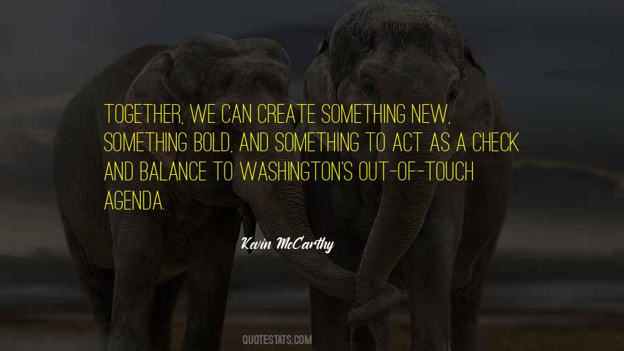 Check And Balance Quotes #1492498