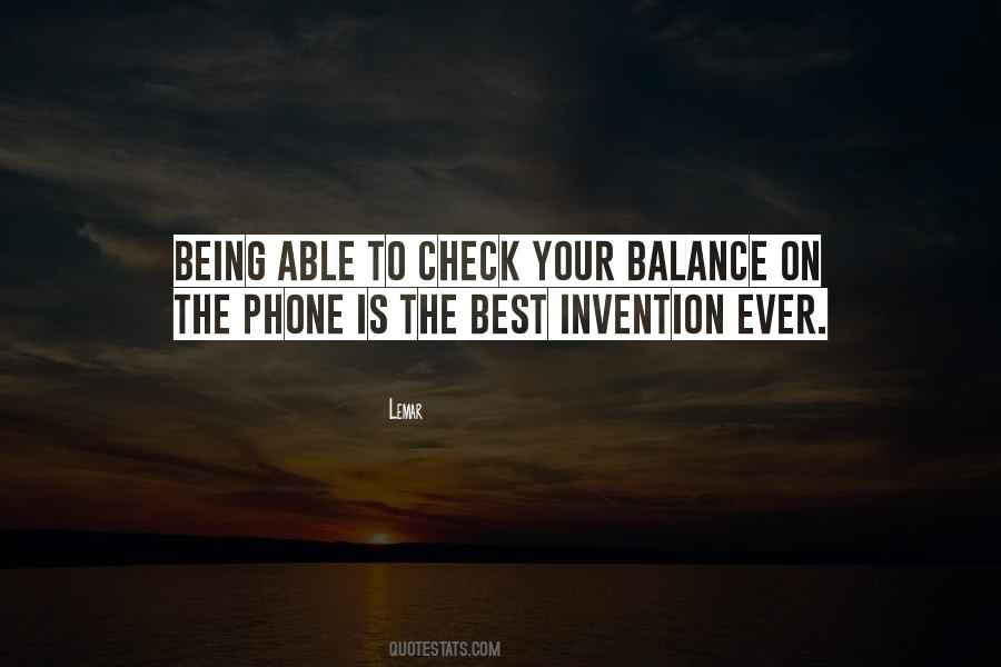 Check And Balance Quotes #1568441