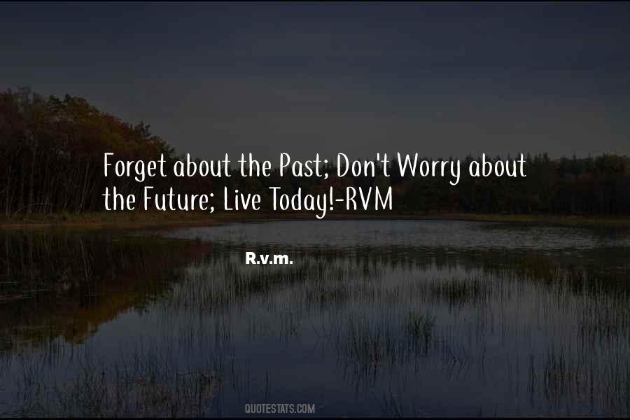 Don't Worry About The Future Quotes #1375131