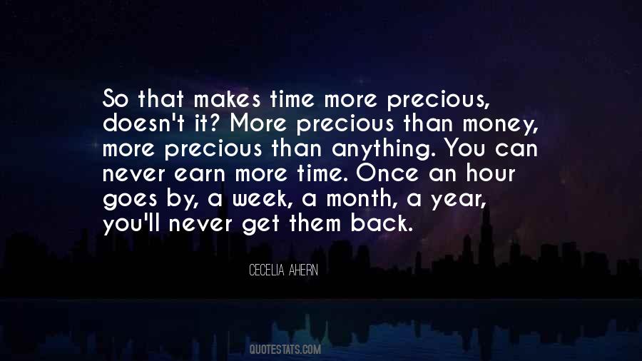 Time Is A Precious Gift Quotes #218413