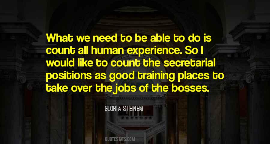 Training Experience Quotes #1706330