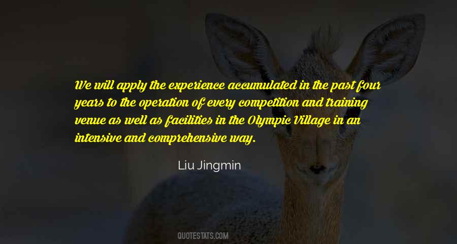Training Experience Quotes #411938