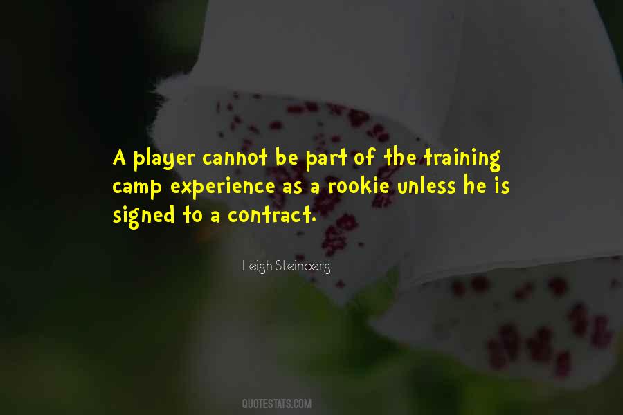 Training Experience Quotes #619752