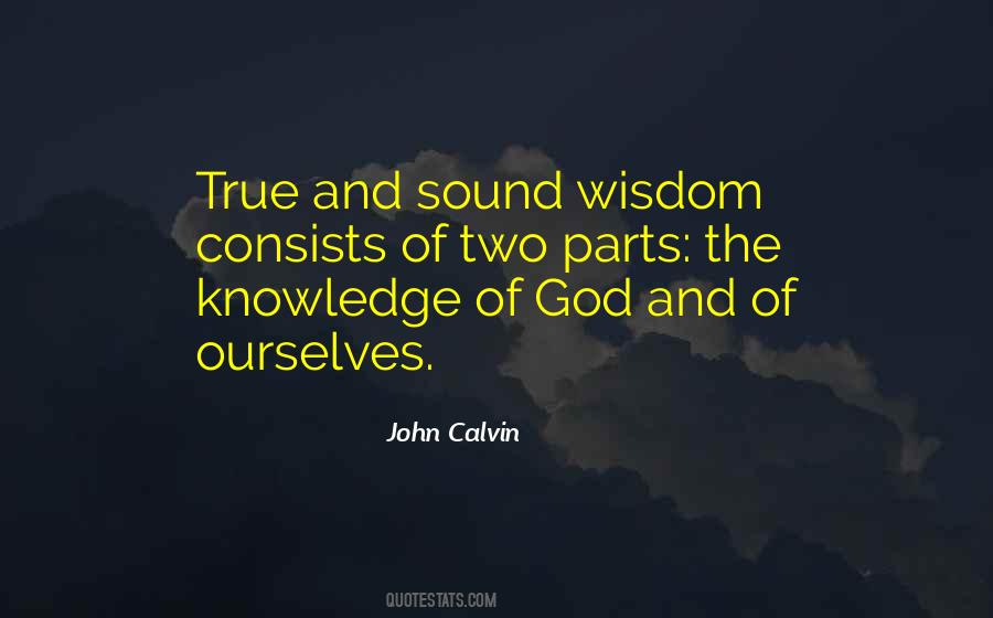 Quotes About The Knowledge Of God #1375977