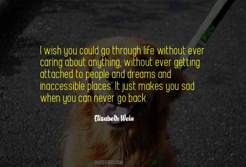 I Wish I Could Go Back Quotes #980658