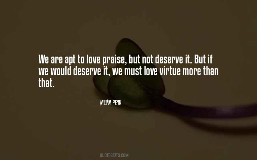 Deserve To Love Quotes #1851841