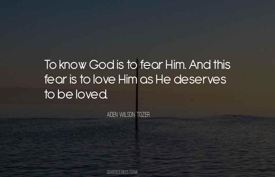Deserve To Love Quotes #443501