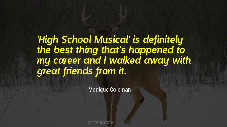 Quotes About Friends School #142496