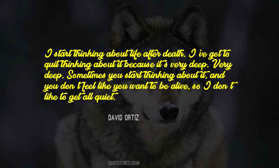 Don't You Quit Quotes #870492