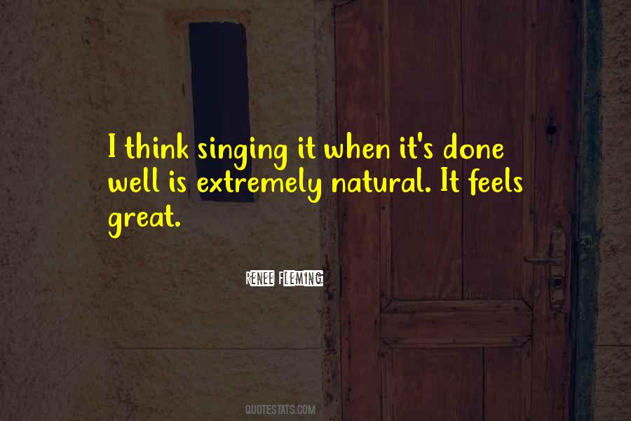 Great Singing Quotes #1366090