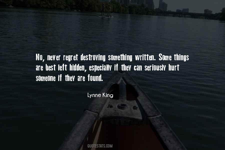 Someone Hurt Quotes #359072