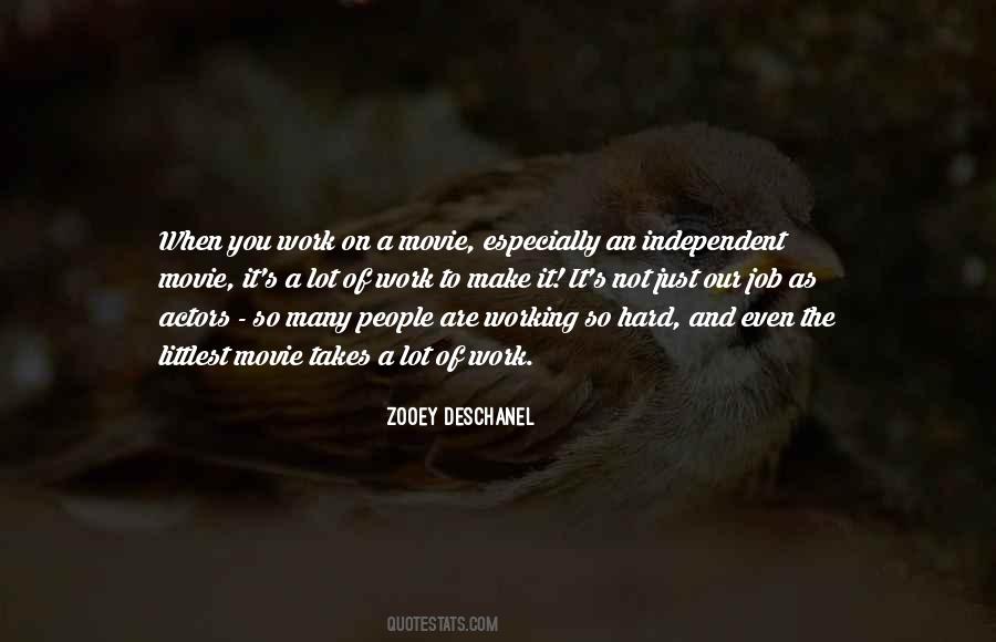 Working On You Quotes #126197