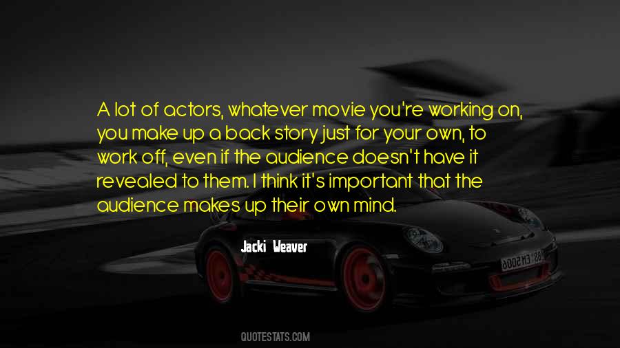 Working On You Quotes #1804502