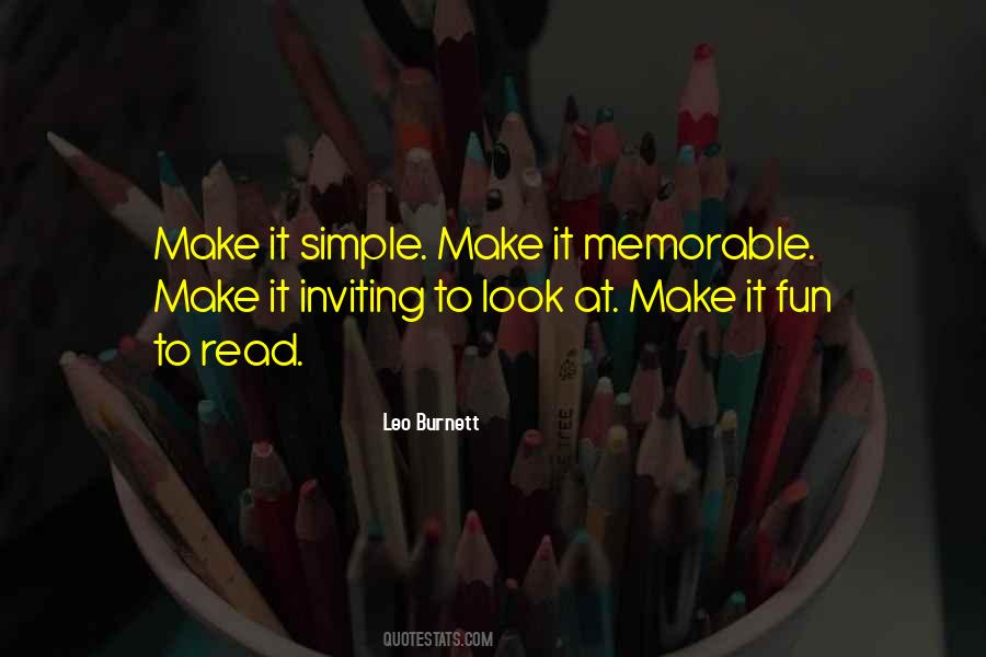 Fun And Memorable Quotes #1402456