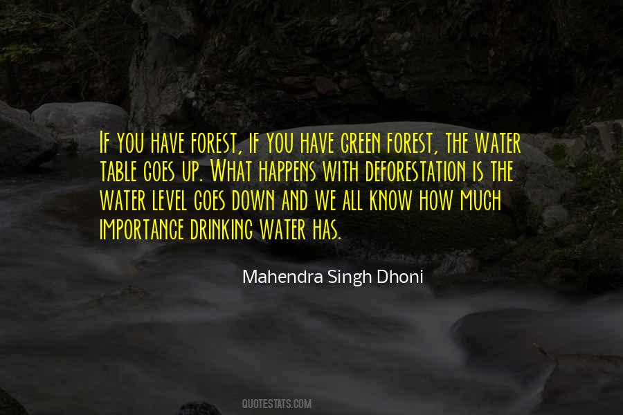 Forest Water Quotes #650554