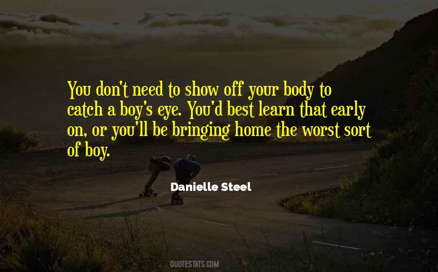 Show Off Your Body Quotes #323249
