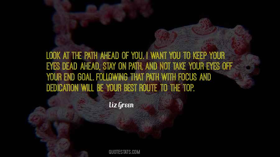 End Of The Path Quotes #1400319