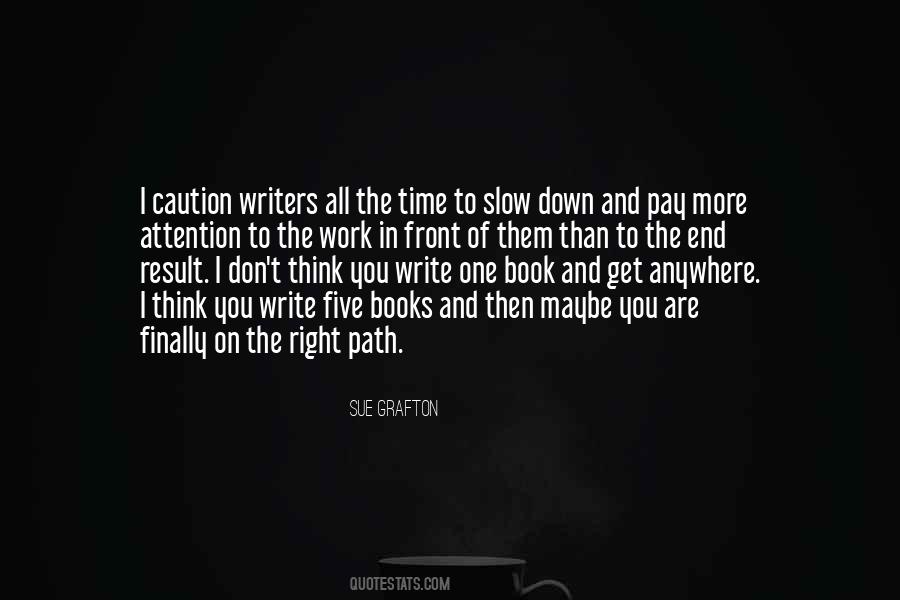 End Of The Path Quotes #172898