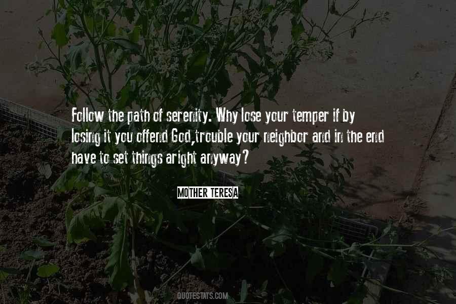 End Of The Path Quotes #1794934