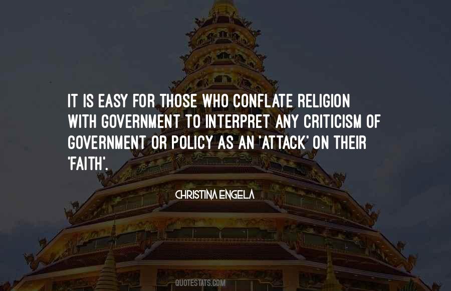 Criticism Of Government Quotes #1813484