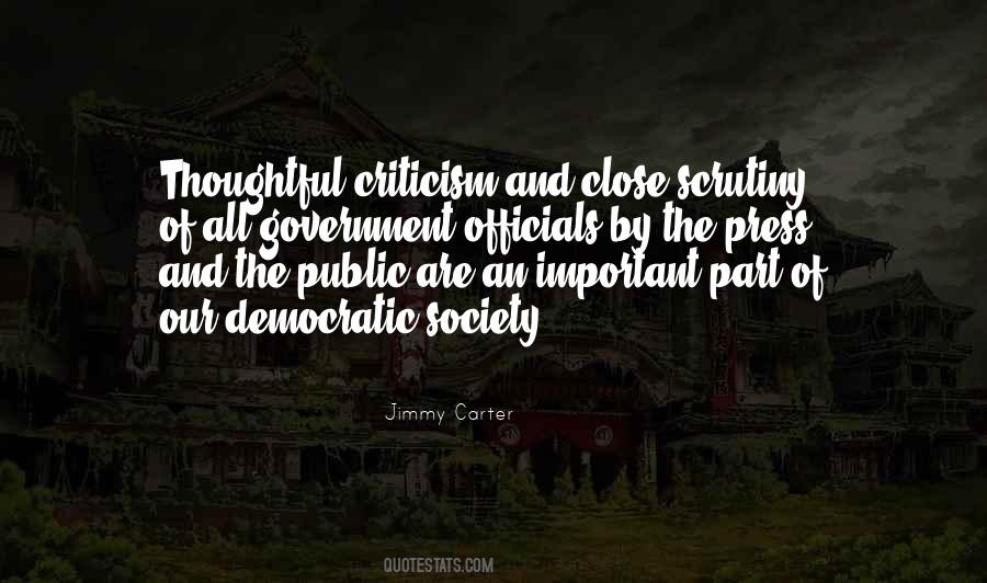 Criticism Of Government Quotes #1815304