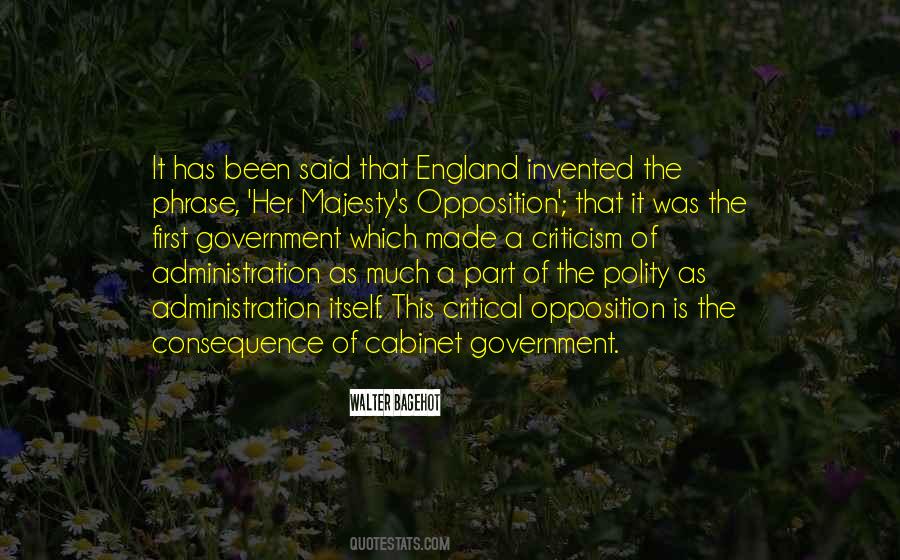 Criticism Of Government Quotes #49667