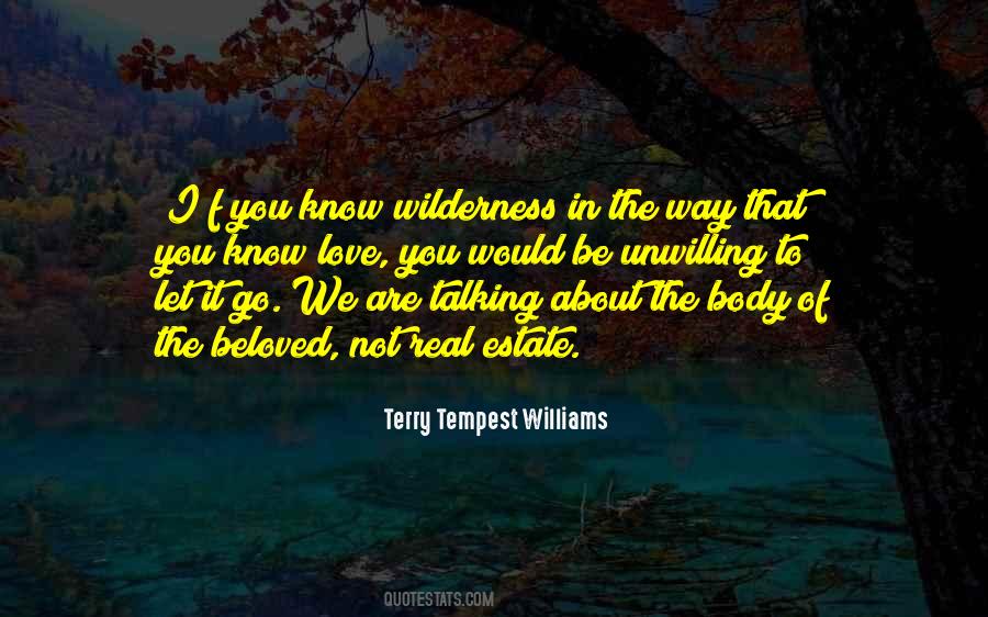 Love Wilderness Quotes #342582