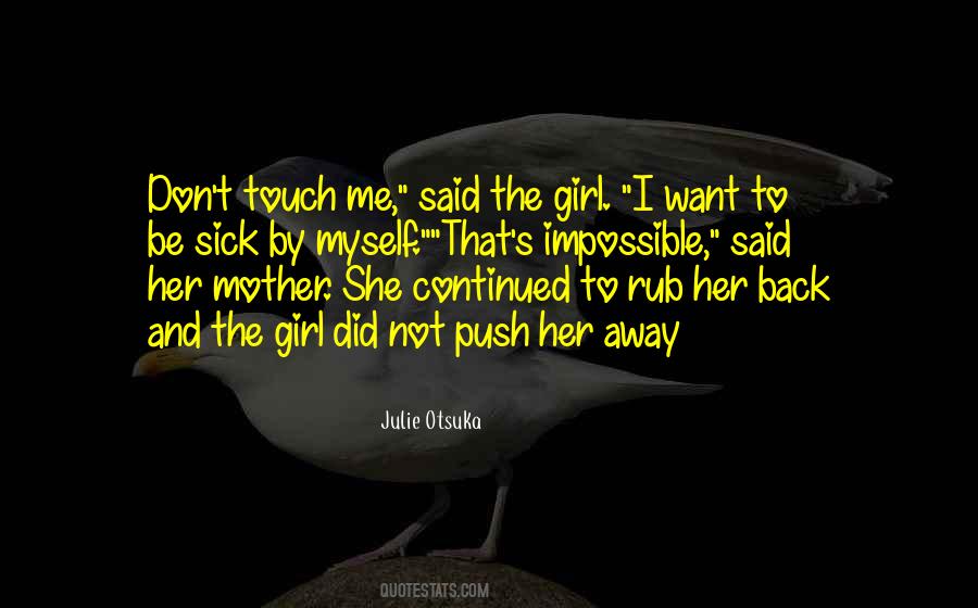 And The Girl Quotes #713140