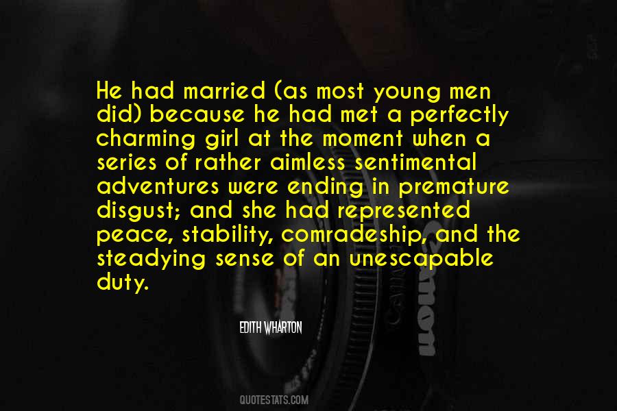 And The Girl Quotes #91004