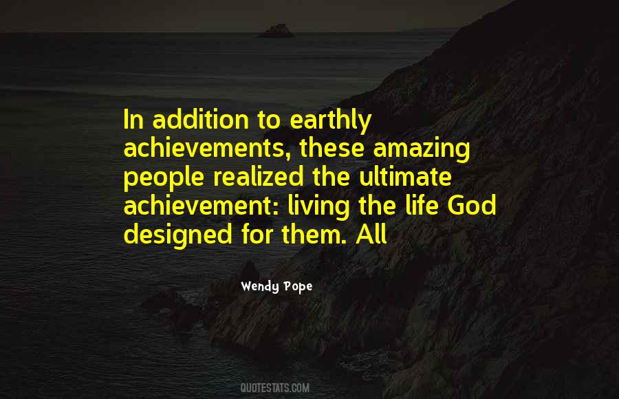 God Achievement Quotes #1017221