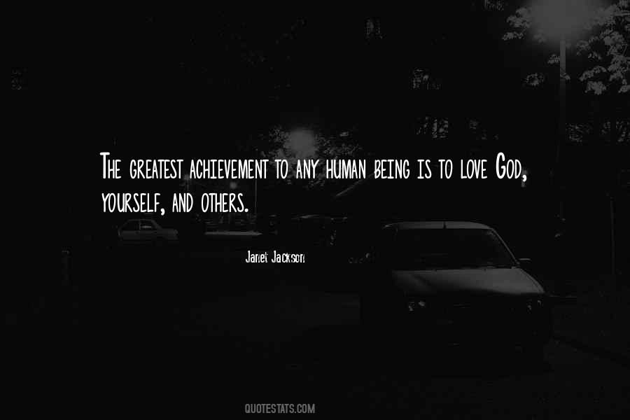 God Achievement Quotes #1239604