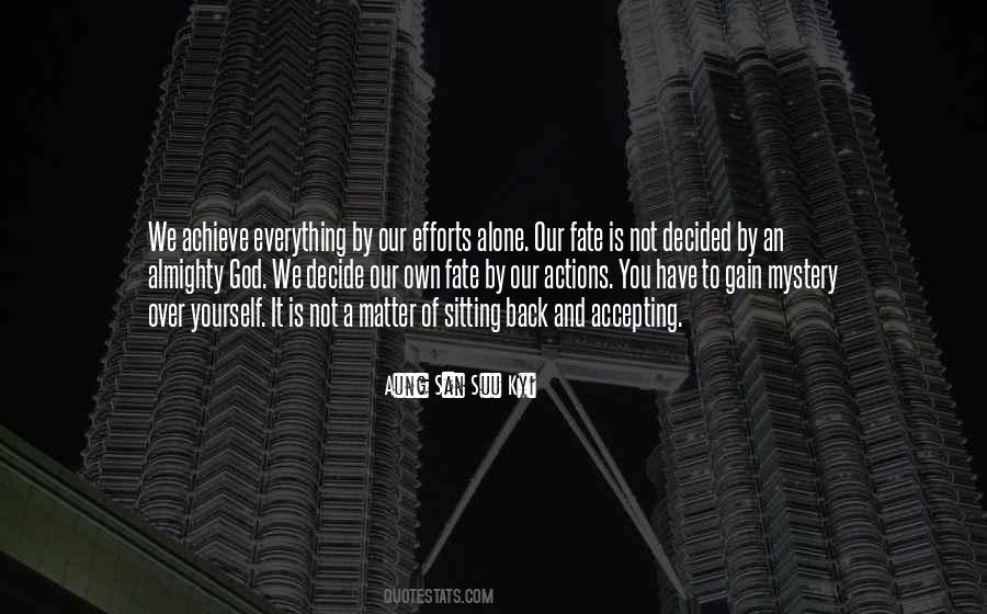 God Achievement Quotes #1273108