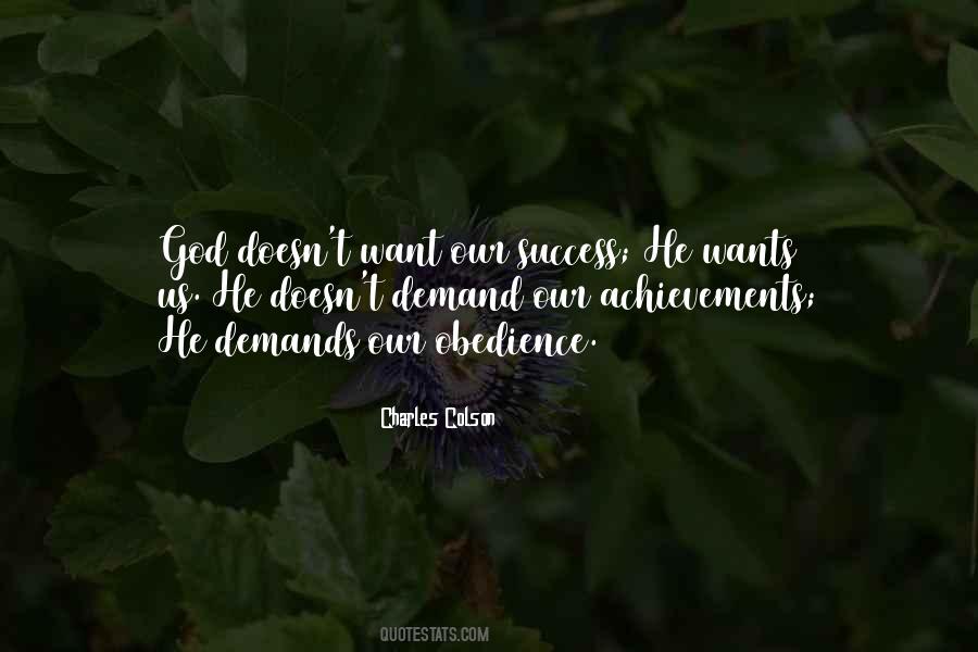 God Achievement Quotes #1552532