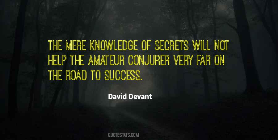 Knowledge Success Quotes #909669